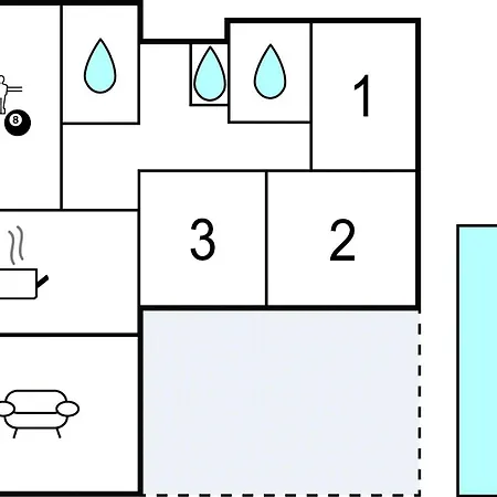 Pianta Dom wakacyjny Kirmenjak